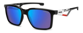 Carrera CARDUC 065/S style-color 80SZ0 Black Whte 0SZ0 / Z0 BLUE MULTILAYER Lens
