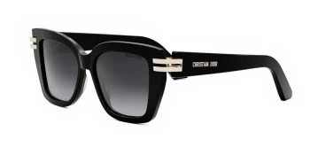 CDior S1I CD40149I style-color 01B Acetate Shiny Black / Gradient Smoke Lens