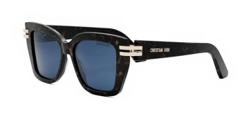 CDior S1I CD40149I style-color 52V Acetate Shiny Dark Havana / Blue Lens