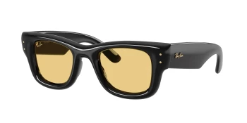 Ray-Ban RB4940 WAYFARER PUFFER 0RB4940 style-color 601/85 Black / Yellow Lens