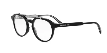 DIORBOTANICAO R1I DM50089I style-color 003 Acetate Shiny Black With Demo Lenses