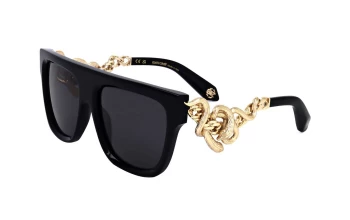 Roberto Cavalli SRC014M style-color Shiny Black 0700 / GREY Lens