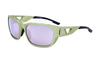 Adidas Sport SP0092 style-color 94Q Matte Light Green / Grey Lens
