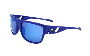 Adidas Sport SP0082 style-color Matte Blue 91Q / BLUE Lens