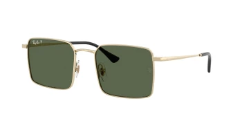 Ray-Ban RB3782 style-color 92139A Pale Gold / Dark Green Polar Lens