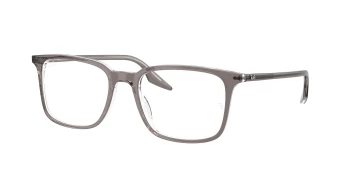 Ray-Ban RX5421F style-color 8111 Transparent Grey