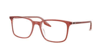 Ray-Ban RX5421 style-color 8171 Brown Transparent