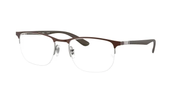Ray-Ban RX6513 style-color 3228 Brown & Gunmetal