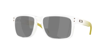 Oakley OO9244 HOLBROOK (A) Asian Fit style-color 924484 Matte Clear / Prizm Black Polarized Lens