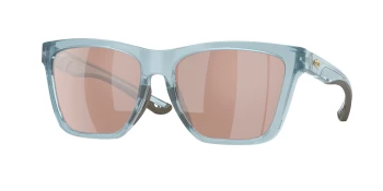 Costa Del Mar 6S9122 PANGA II 06S9122 style-color 912212 Translucent Silt Blue / Copper Silver Mirror Polycarbonate Lens