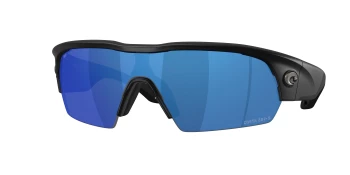 Costa Del Mar 6S9137 PILOTHOUSE PRO 06S9137 style-color 913704 Matte Black / Blue Mirror Polycarbonate Lens