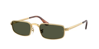 Ray-Ban RB3927 style-color 001/31 Arista Gold / Green Lens