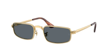 Ray-Ban RB3927 style-color 001/R5 Arista Gold / Blue Lens