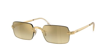 Ray-Ban RB3928 style-color 001/7I Arista Gold / Brown Mirror Gold Gradient Lens