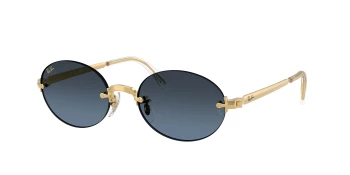 Ray-Ban RB3929 style-color 001/S2 Arista Gold / Blue Gradient Dark Grey Lens