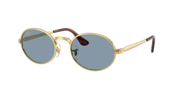 Ray-Ban RB3931 style-color 001/56 Arista Gold / Blue Lens