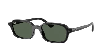 Ray-Ban RB4455 ZURI 0RB4455 style-color 667771 Black / Dark Green Lens