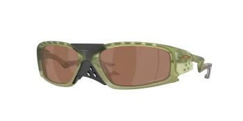 Oakley OO9529 PLANTARIS SQ 0OO9529 style-color 952904 Transparent Fern / Prizm Tungsten Lens