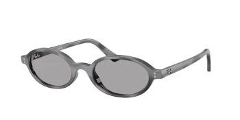Ray-Ban RB4472 style-color 685480 Dark Grey Havana / Blue Lens