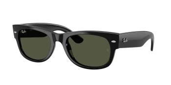 Ray-Ban RB0832S MEGA WAYFARER II 0RB0832S style-color 901/31 Black / Green Lens