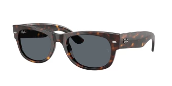 Ray-Ban RB0832S MEGA WAYFARER II 0RB0832S style-color 902/R5 Havana / Blue Lens