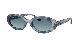 Ray-Ban RB2223 style-color 14503M Opal Blue Havana / Blue Gradient Grey Lens