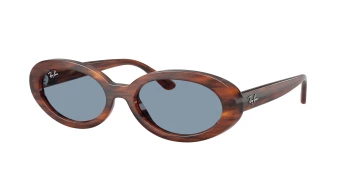 Ray-Ban RB2223 style-color 954/56 Striped Havana / Blue Lens