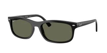 Ray-Ban RB2224F style-color 601/58 Black / Green Polar Lens