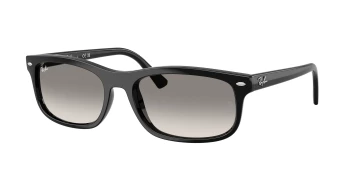 Ray-Ban RB2224F style-color 601/32 Black / Clear Gradient Grey Lens