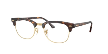 Ray-Ban RX5154 CLUBMASTER style-color 8287 Havana & Gold