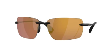 Costa Del Mar 6S9074 GULF SHORE 6S9074_P style-color 907405 Matte Black / Gold Mirror Polycarbonate Lens