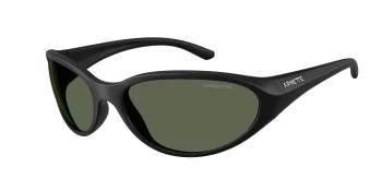 Arnette AN4368 RAVEN 0AN4368 style-color 290071 Matte Recycled Black / Dark Green Lens