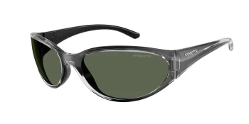 Arnette AN4368 RAVEN 0AN4368 style-color 303371 Flashcoat Grey / Dark Green Lens