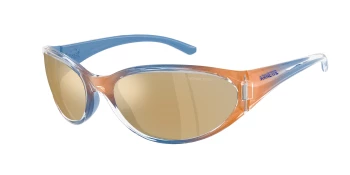 Arnette AN4368 RAVEN 0AN4368 style-color 30367P Flashcoat Orange / Brown Mirror Gold Lens