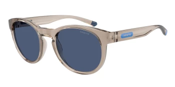 Arnette AN4371 style-color 303080 Transparent Beige / Dark Blue Lens