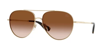 Burberry BE3172 style-color 110913 Light Gold / Brown Gradient Lens