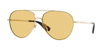 Burberry BE3172 style-color 110985 Light Gold / Yellow Lens