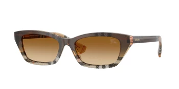 Burberry BE4488 style-color 420213 Check Gradient Sand / Brown Gradient Lens