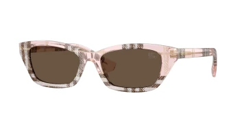 Burberry BE4488 style-color 422173 Check Pink / Brown Lens