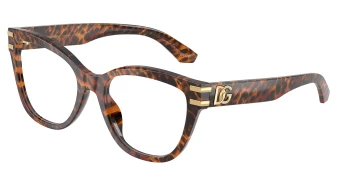 Dolce & Gabbana DG3418 style-color 3470 Leo Transparent