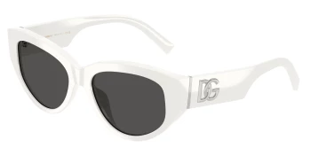 Dolce & Gabbana DG4514 style-color 331287 White / Dark Grey Lens