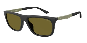 Emporio Armani EA4272U style-color 6374/2 Matte Black / Dark Green Lens