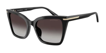 Emporio Armani EA4273BU style-color 50178G Shiny Black / Grey Gradient Lens