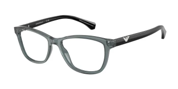 Emporio Armani EA3099 style-color 6364 Shiny Transparent Grey