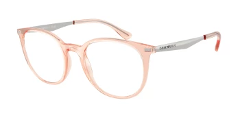 Emporio Armani EA3168 style-color 6346 Shiny Transparent Pink