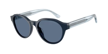 Emporio Armani EK4008U style-color 638280 Shiny Blue / Dark Blue Lens
