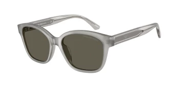 Emporio Armani EK4009U style-color 638693 Shiny Opal Grey / Dark Brown Lens