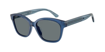 Emporio Armani EK4009U style-color 639080 Shiny Opal Blue / Dark Blue Lens