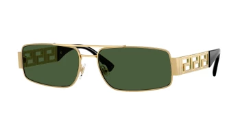 Versace VE2257 style-color 100271 Gold / Dark Green Lens