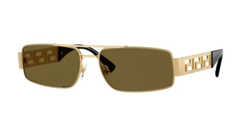 Versace VE2257 style-color 100273 Gold / Dark Brown Lens